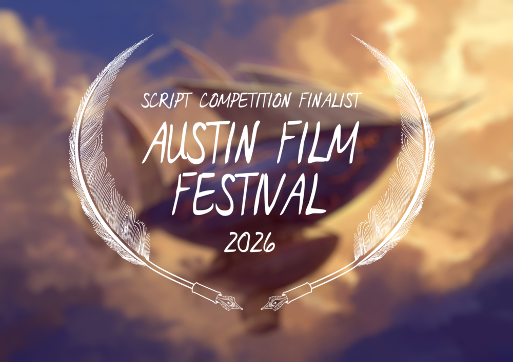Cloudbreaker cover art with Austin Film Festival laurels